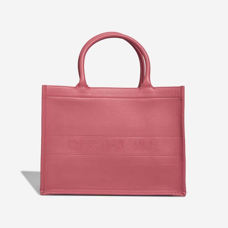 Dior Book Tote Medium Calf Pink Front | Sell your designer bag