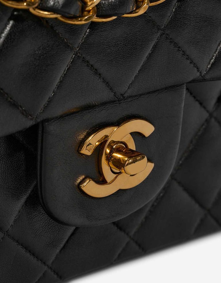 Chanel Timeless Medium Lamb Black Closing System | Sell your designer bag