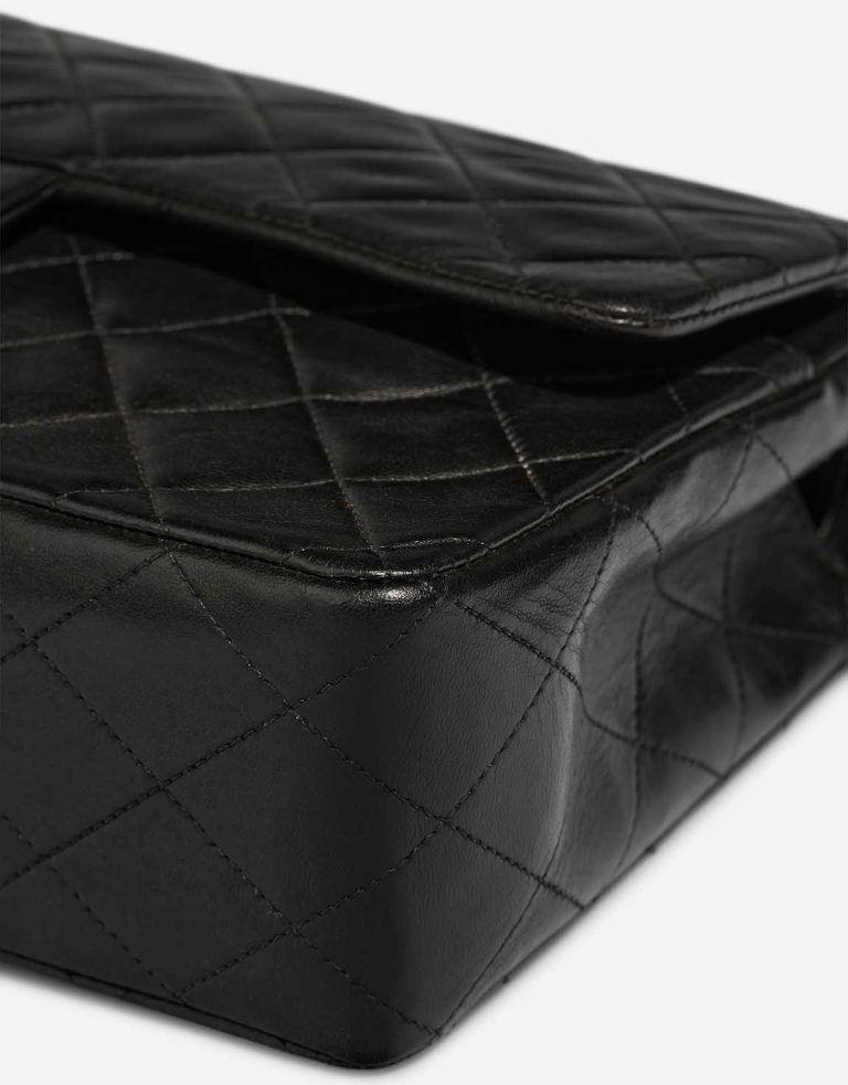 Chanel Timeless Medium Lamb Black Signs of wear | Sell your designer bag
