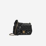 Chanel Timeless Mini Square Lamb Black Front | Sell your designer bag