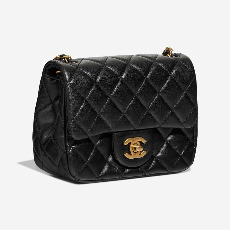 Chanel Timeless Mini Square Lamb Black | Sell your designer bag