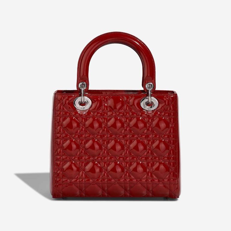 Dior Lady Medium Patent Red | Sell your designer bag