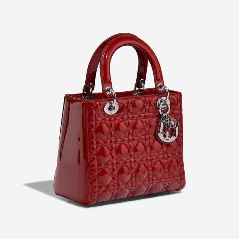 Dior Lady Medium Patent Red | Sell your designer bag