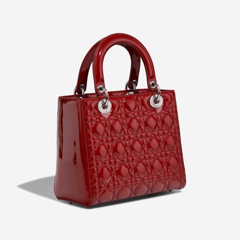 Dior Lady Medium Patent Red | Sell your designer bag