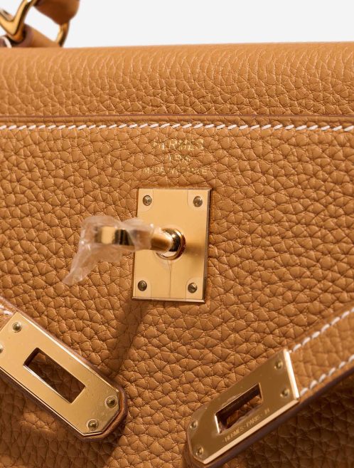 Hermès Kelly 25 Togo Sable Naturel Logo | Sell your designer bag