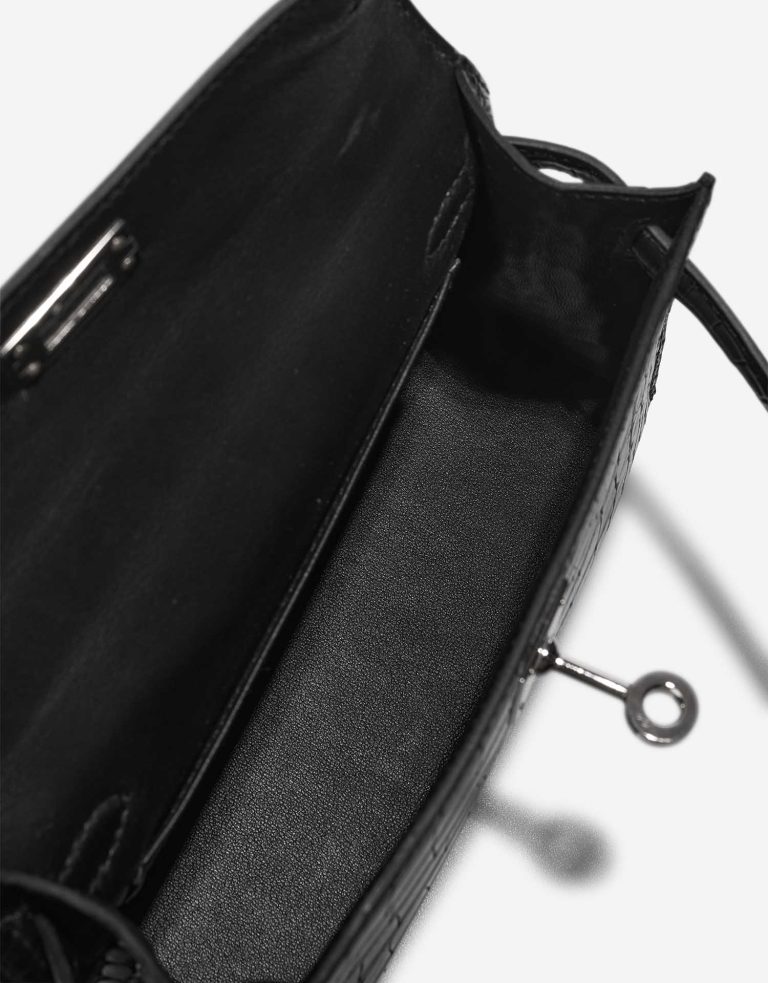 Hermès Kelly Mini Matte Alligator Black Inside | Sell your designer bag