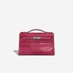 Hermès Kelly Pochette Niloticus Lizard Fuchsia Front | Sell your designer bag