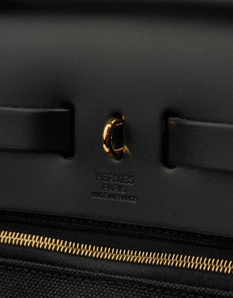 Hermès Herbag 31 Toile / Vache Hunter Black Logo | Sell your designer bag