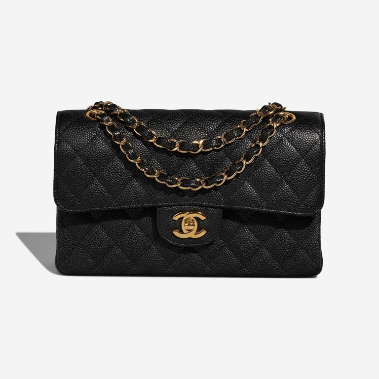 Chanel Timeless Small Caviar Black Front | Sell your designer bag
