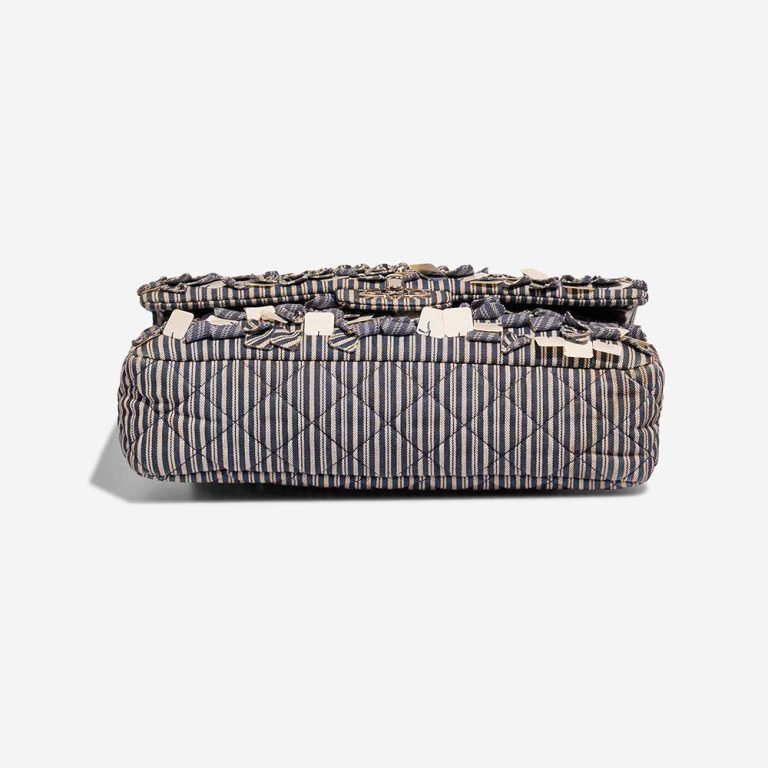 Chanel Timeless Medium Sequins / Denim Dark Blue / Beige | Sell your designer bag