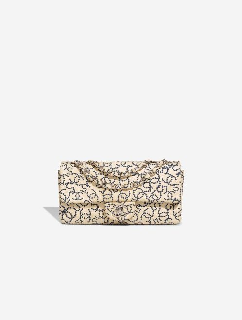 Chanel Timeless Medium Canvas Beige / Black Front | Sell your designer bag