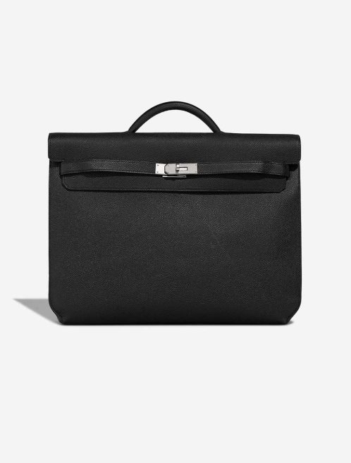 Hermès Kelly Dépêches 36 Epsom Black Front | Sell your designer bag
