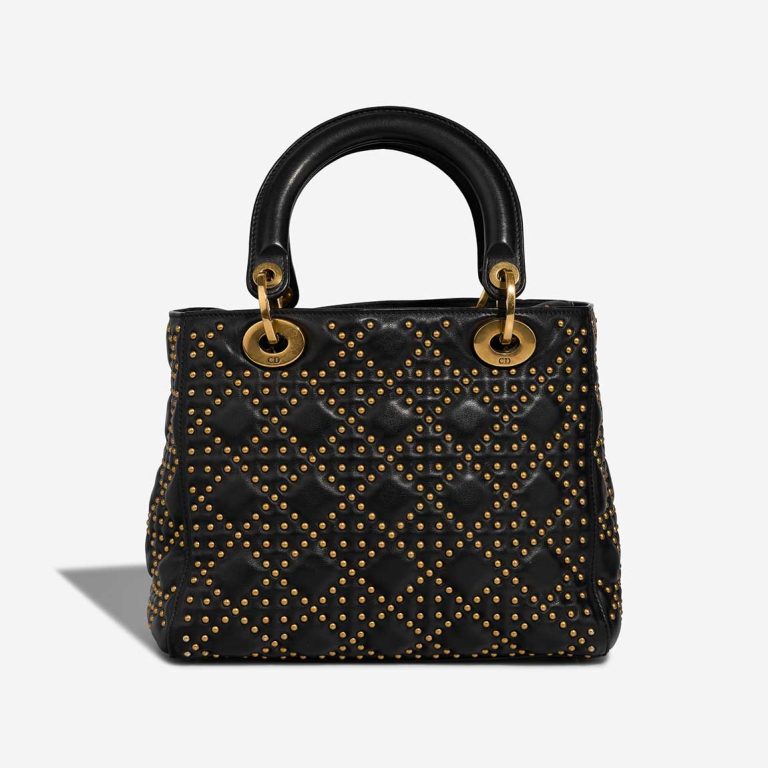 Dior Lady Medium Calf Black | Sell your designer bag