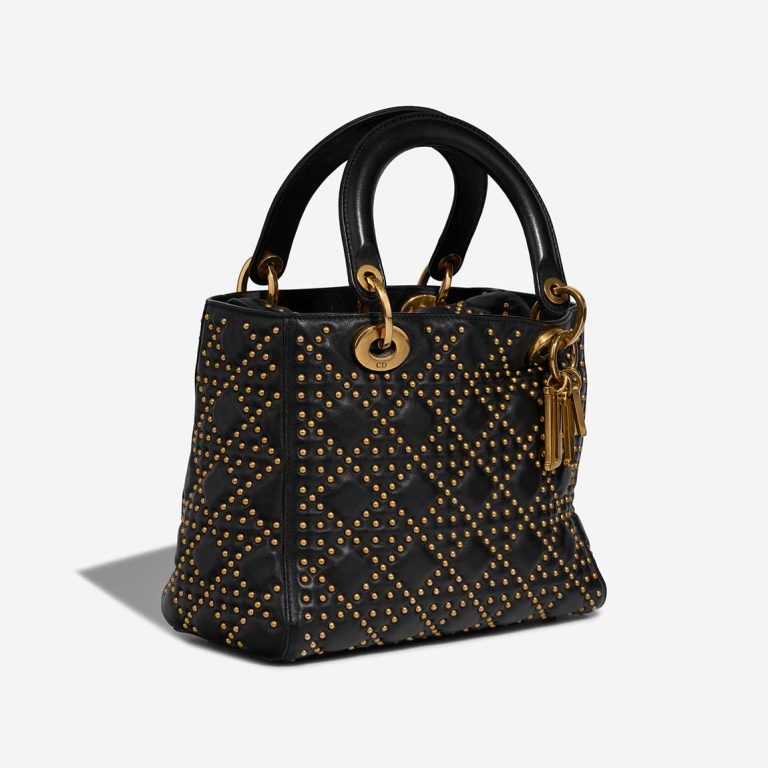 Dior Lady Medium Calf Black | Sell your designer bag