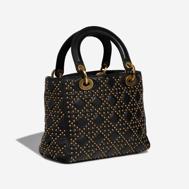 Dior Lady Medium Calf Black | Sell your designer bag