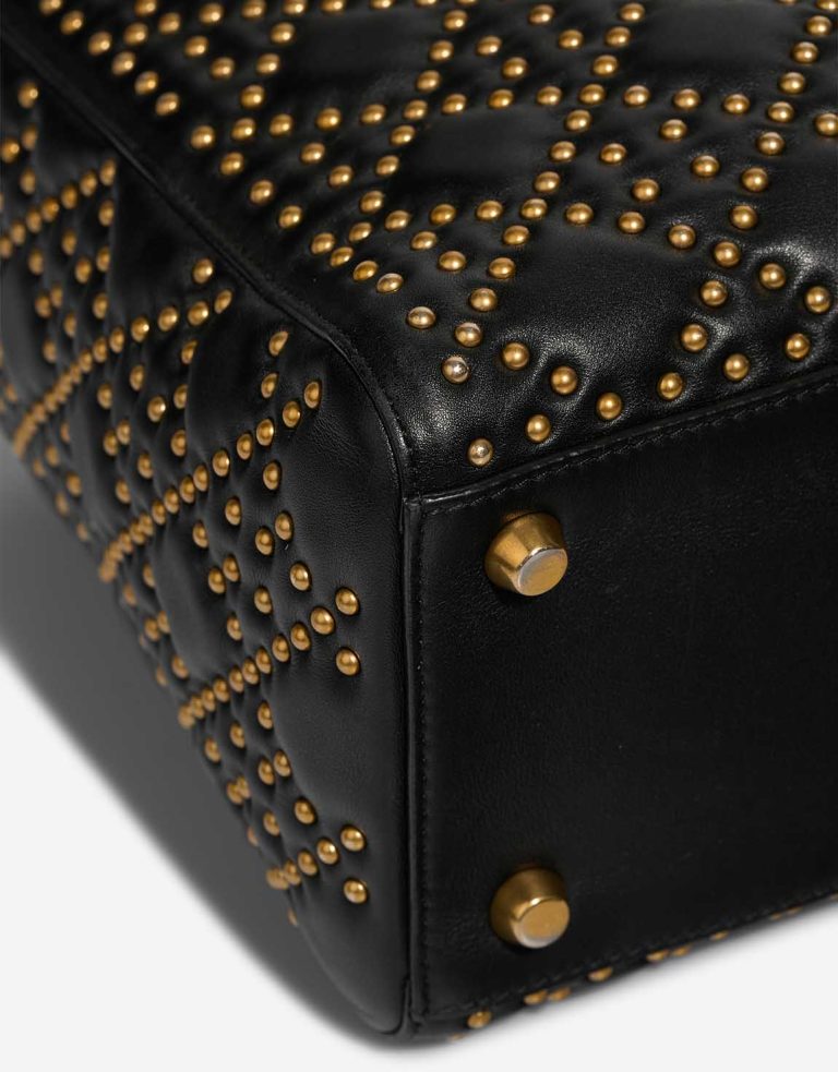 Dior Lady Medium Calf Black Signs of wear | Sell your designer bag