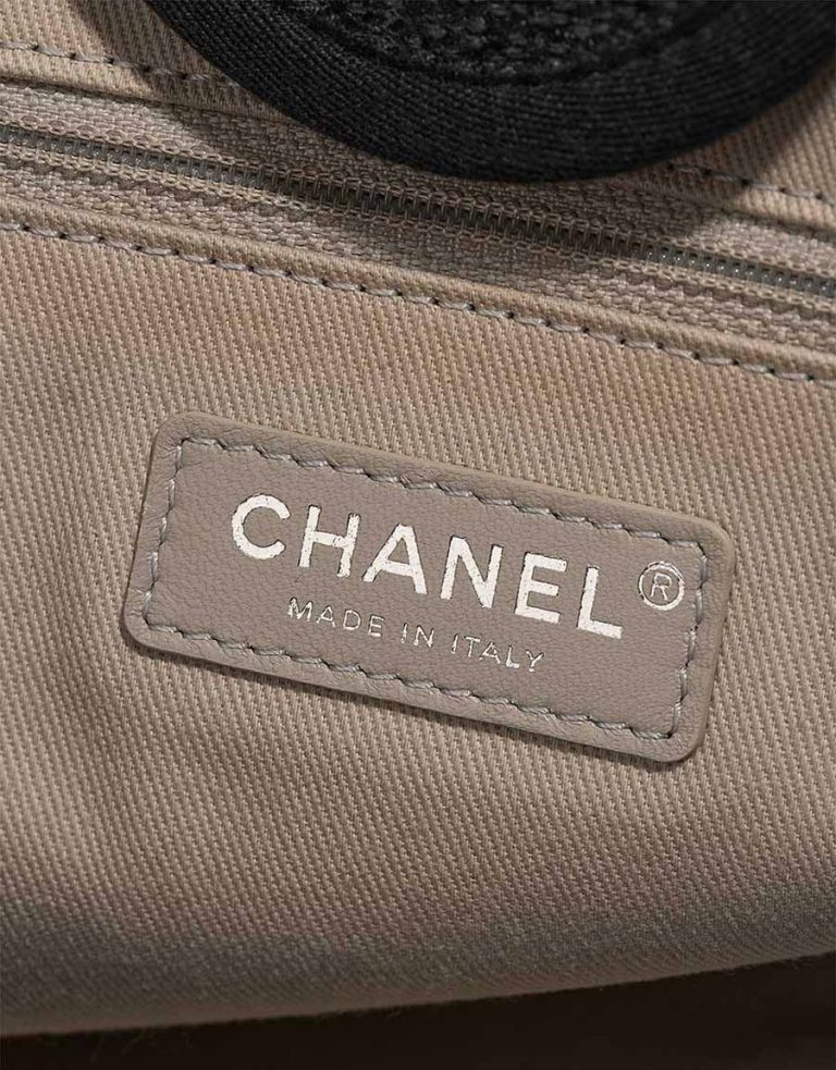 Chanel Deauville Small Canvas Grey / Beige / Black Logo | Sell your designer bag