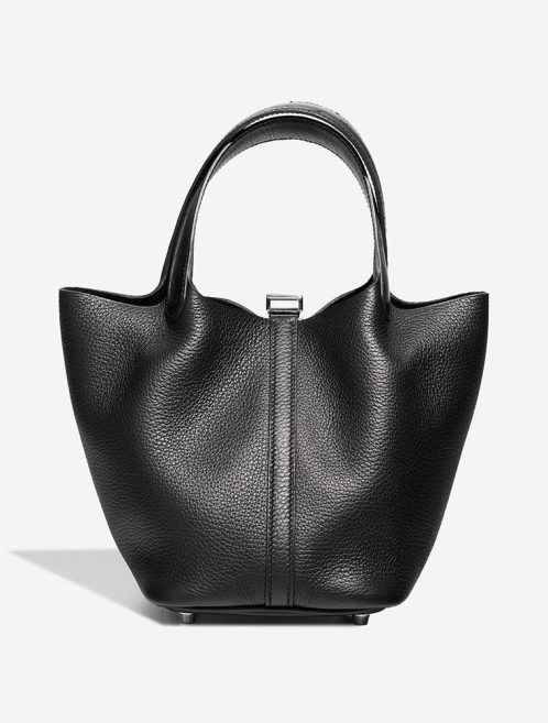 Hermès Picotin 18 Touch Taurillon Clémence / Ostrich Black | Sell your designer bag