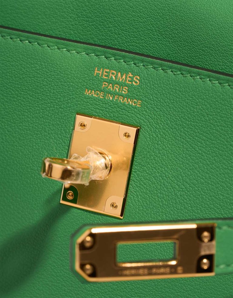 Hermès Kelly Moove Swift Vert Yucca Logo | Sell your designer bag