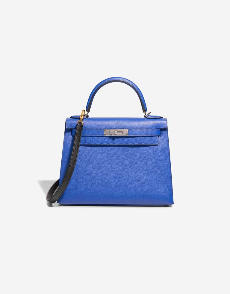 Hermès Kelly Strap Epsom Black Closing System | Sell your designer bag