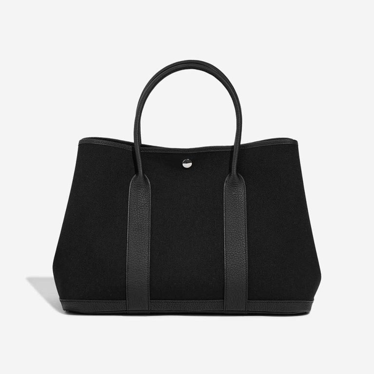 Hermès Garden Party 36 Toile Militaire / Veau Négonda Black | Sell your designer bag