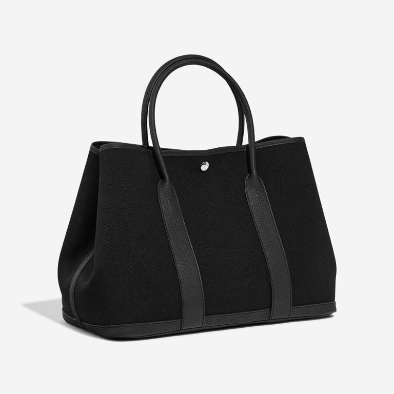 Hermès Garden Party 36 Toile Militaire / Veau Négonda Black | Sell your designer bag