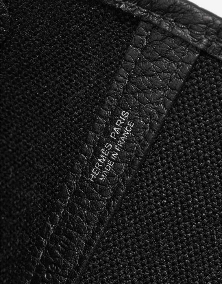 Hermès Garden Party 36 Toile Militaire / Veau Négonda Black Logo | Sell your designer bag