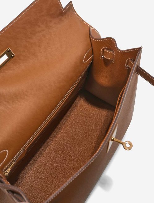 Hermès Kelly 32 Epsom Gold Inside | Sell your designer bag