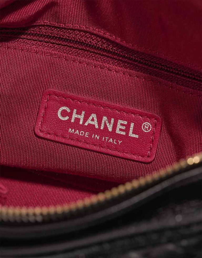 Chanel Gabrielle Small Aged Calf Black Logo | Sell your designer bag
