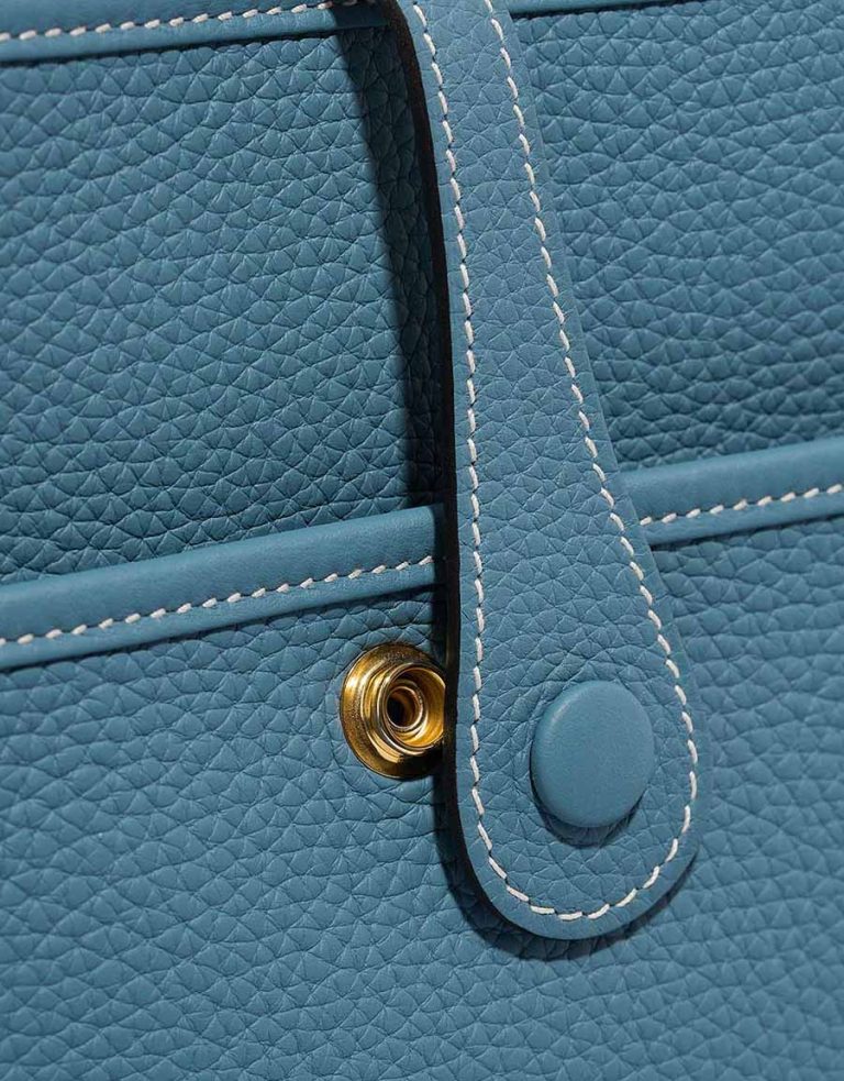 Hermès Evelyne 29 Taurillon Clemence New Bleu Jean Closing System | Sell your designer bag