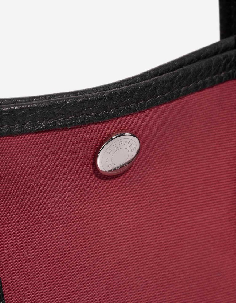 Hermès Garden Party 36 Toile Rouge H / Black Closing System | Sell your designer bag
