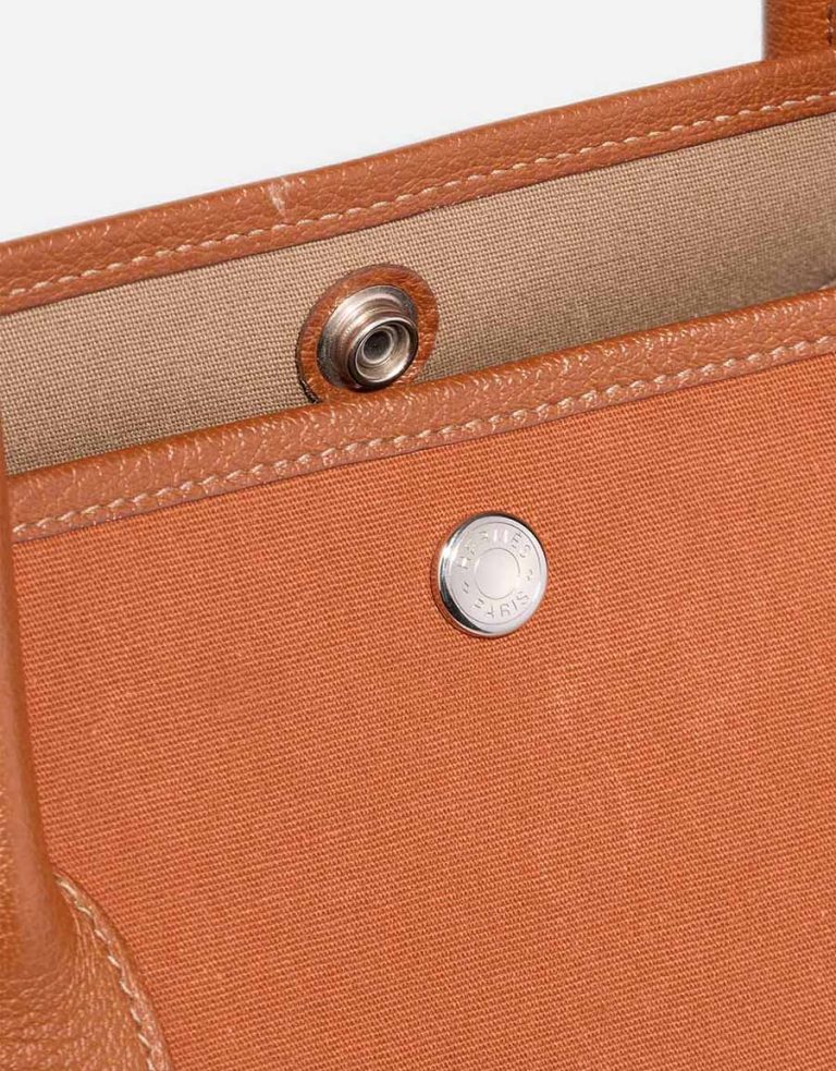 Hermès Garden Party 36 Canvas / Veau Négonda Gold Closing System | Sell your designer bag