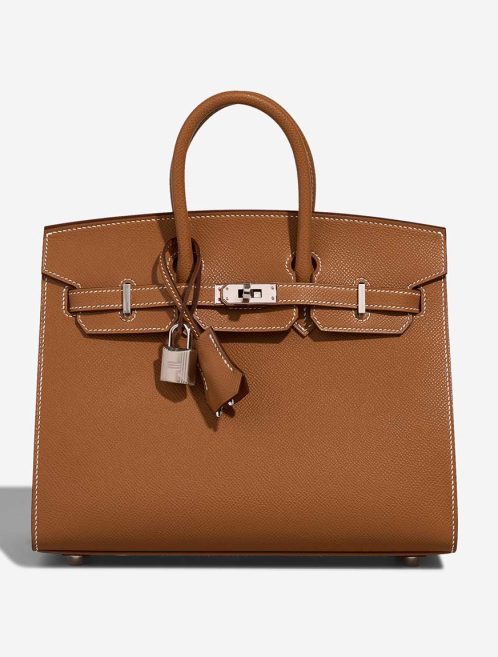 Hermès Birkin 25 Sellier Epsom Gold  Front | Sell your designer bag