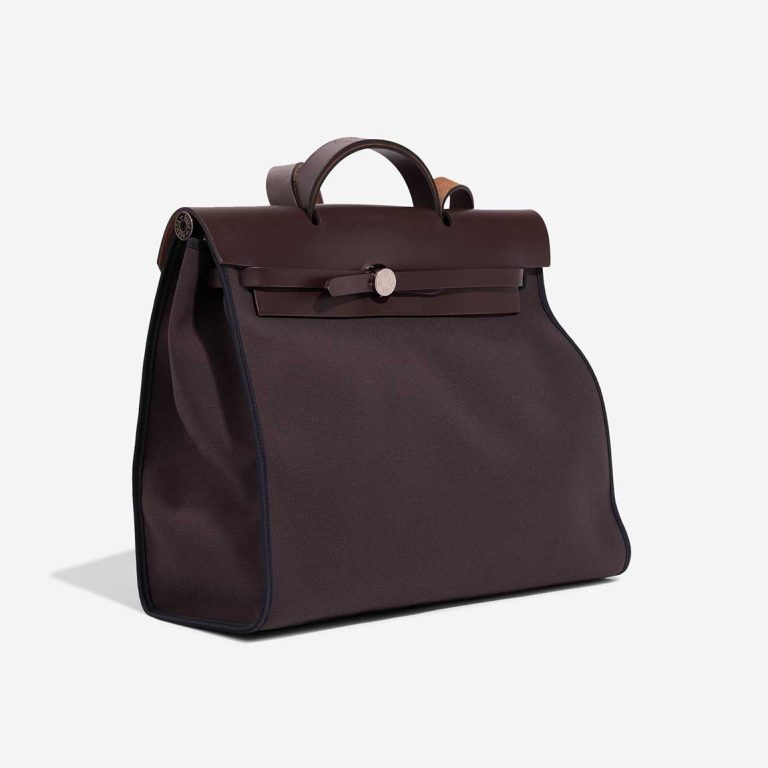 Hermès Herbag 39 Vache Hunter / Toile Dark Burgundy | Sell your designer bag
