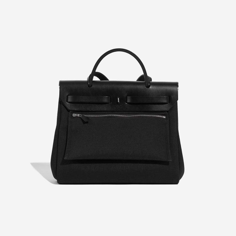 Hermès Herbag 31 Toile / Vache Hunter Black | Sell your designer bag