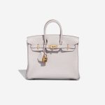 Hermès Birkin 25 Togo Gris Perle Front | Sell your designer bag