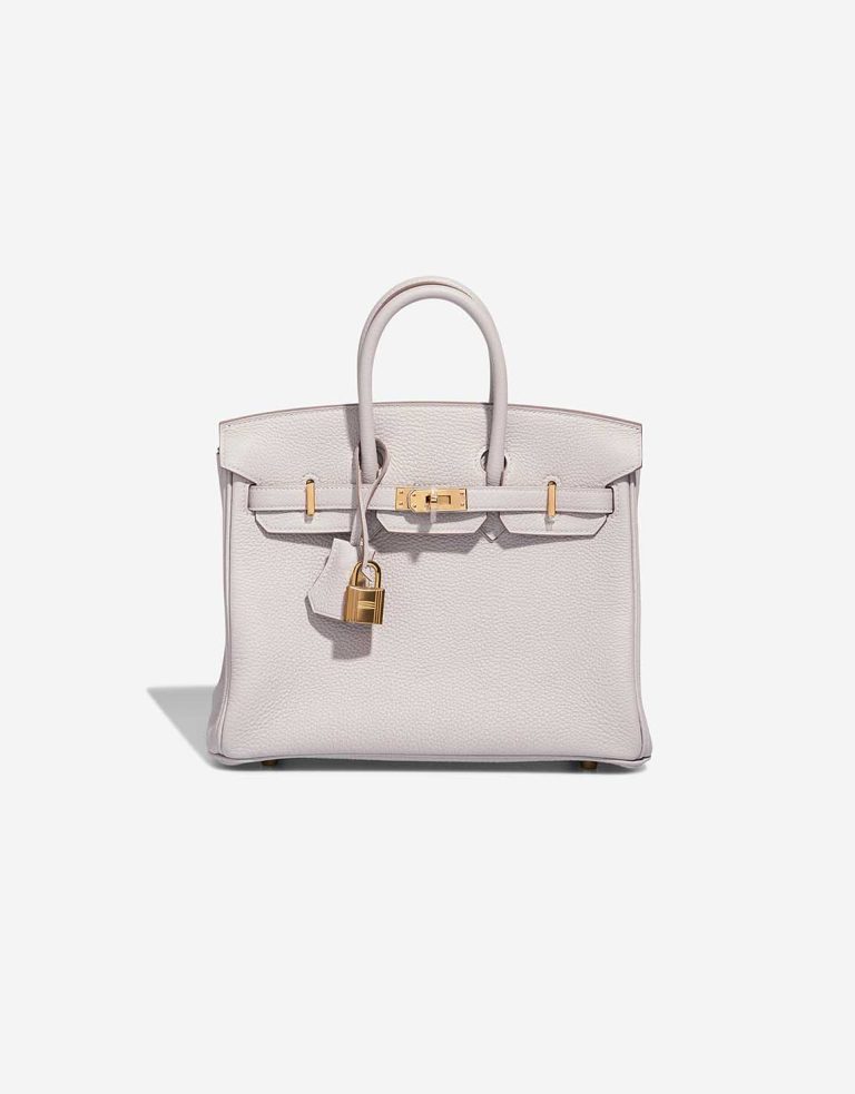 Hermès Birkin 25 Togo Gris Perle Front | Sell your designer bag