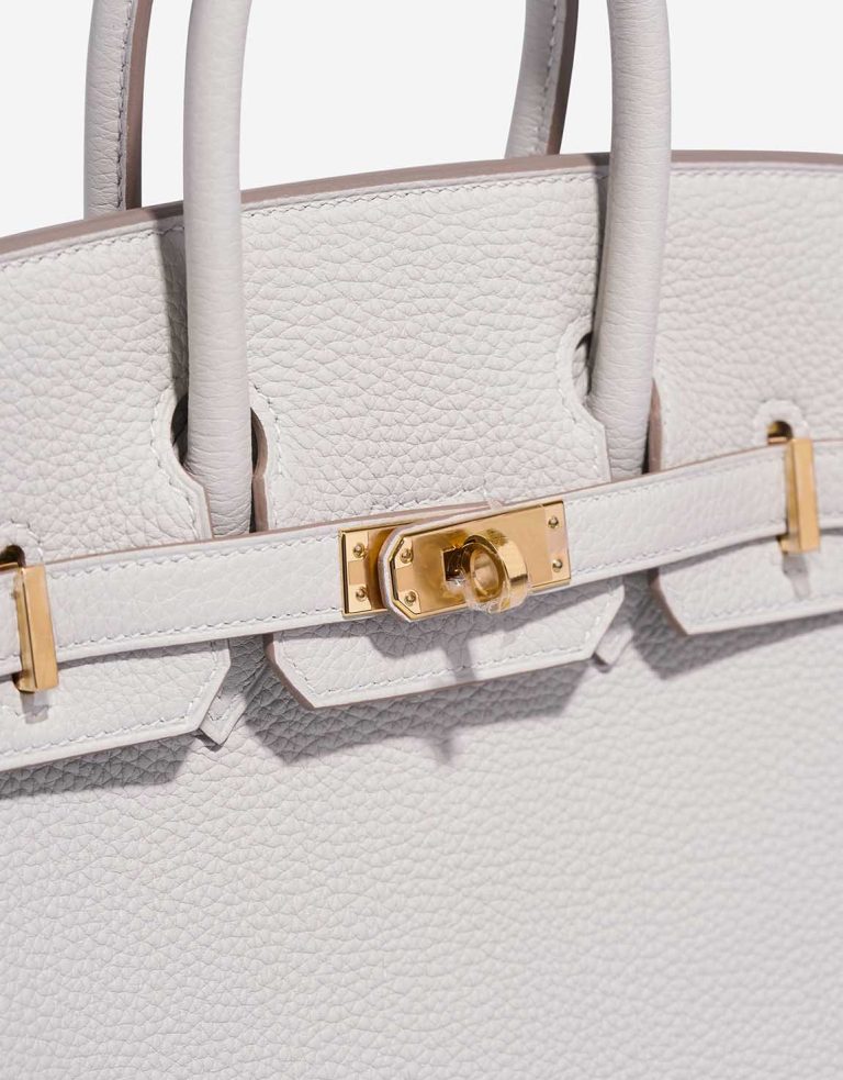 Hermès Birkin 25 Togo Gris Perle Closing System | Sell your designer bag