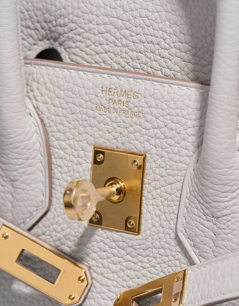 Hermès Birkin 25 Togo Gris Perle Logo | Sell your designer bag