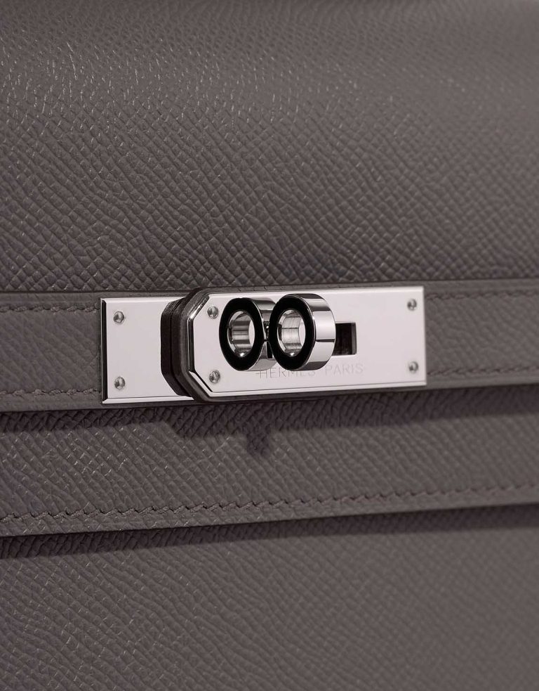 Hermès Kelly Dépêches 36 Epsom Étain Closing System | Sell your designer bag