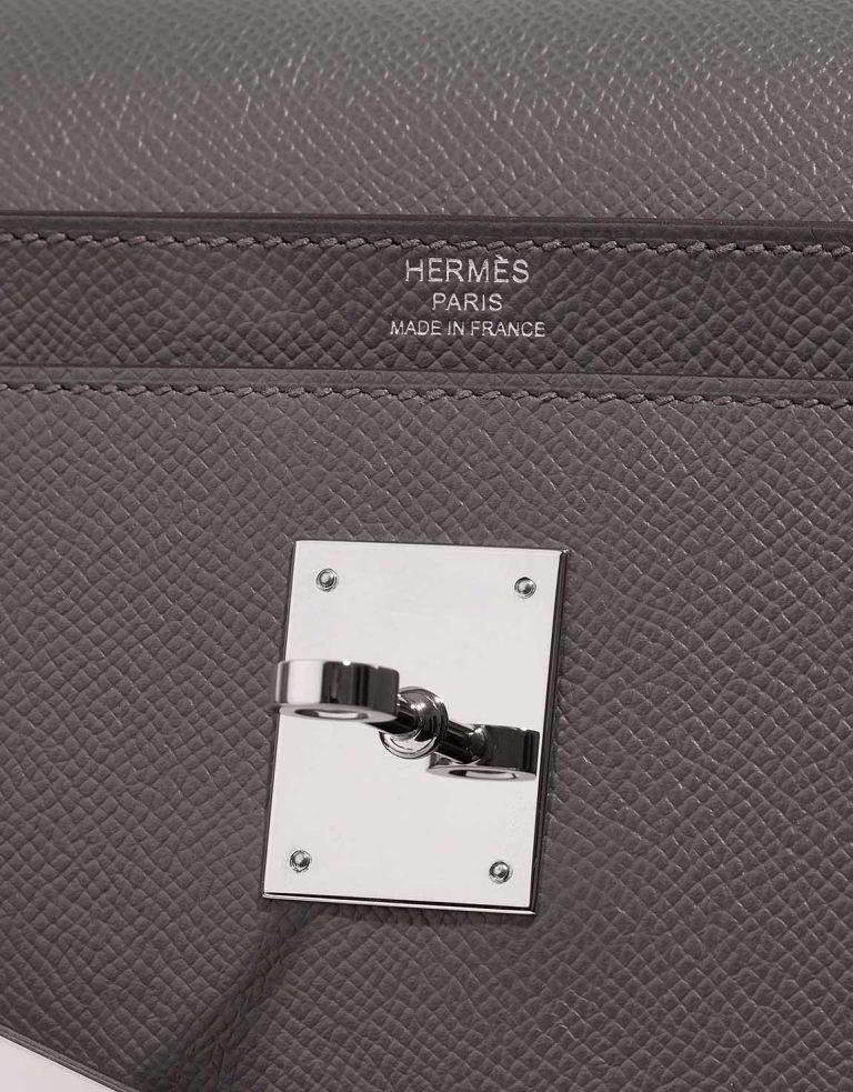 Hermès Kelly Dépêches 36 Epsom Étain Logo | Sell your designer bag