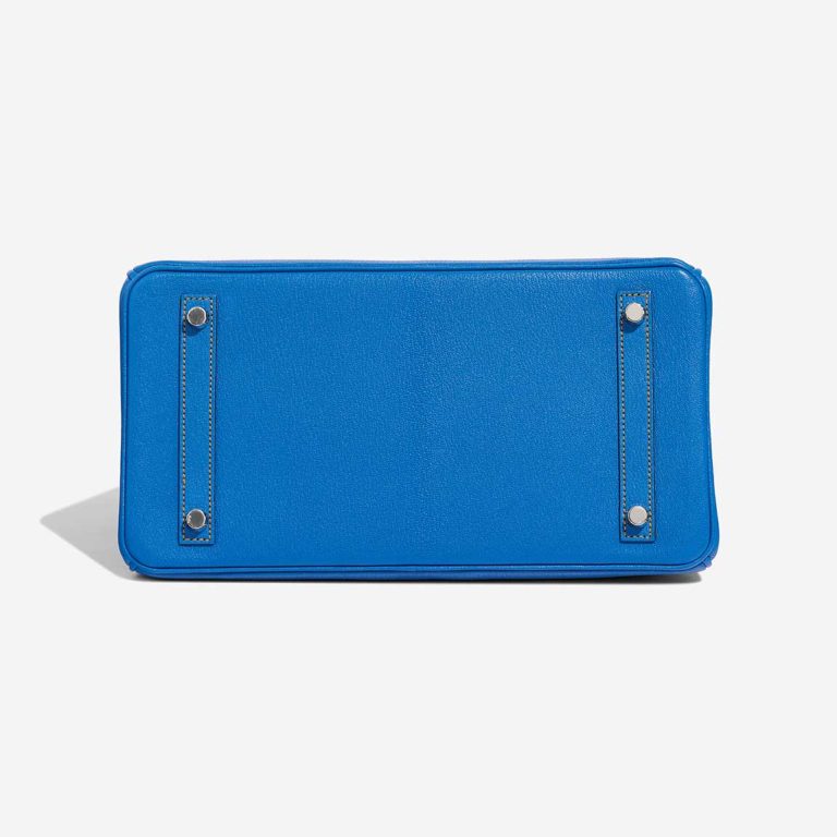 Hermès Birkin HSS 30 Chèvre Mysore Bleu Hydra / Jaune Ambre | Sell your designer bag