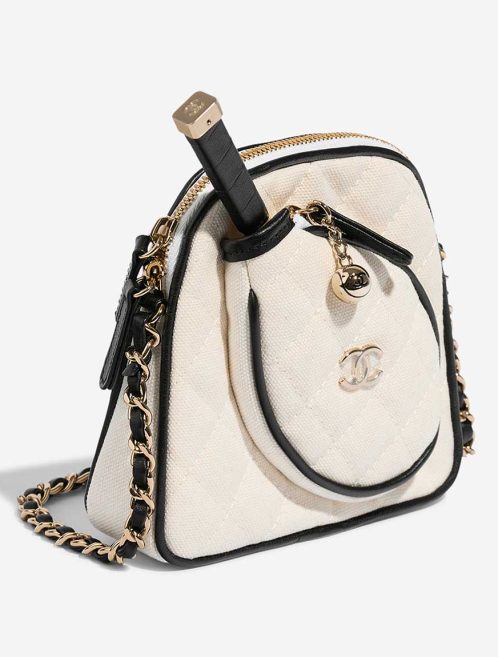 Chanel Tennis Bag Monte-Carlo Mini Canvas White  | Sell your designer bag