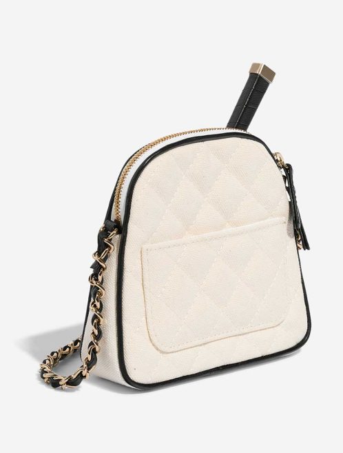 Chanel Tennis Bag Monte-Carlo Mini Canvas White  | Sell your designer bag