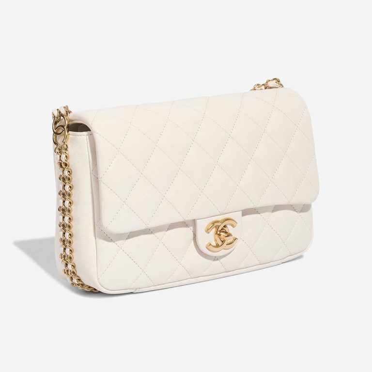 Chanel Timeless Medium Caviar White | Sell your designer bag