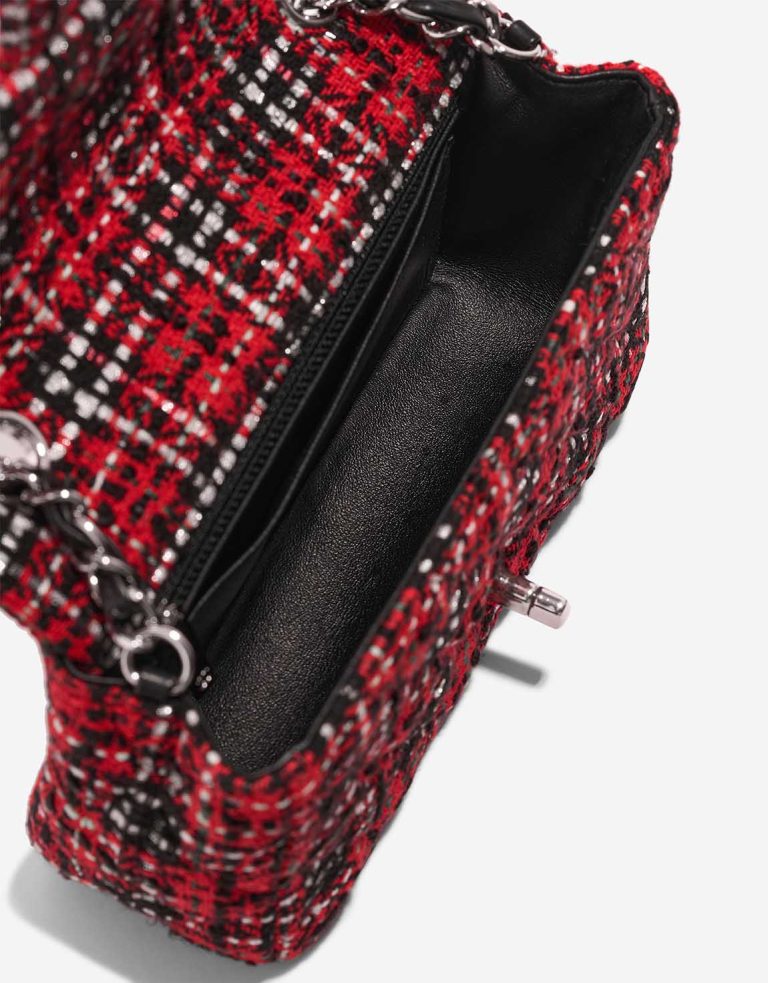 Chanel Timeless Mini Rectangular Tweed Red / Black Inside | Sell your designer bag