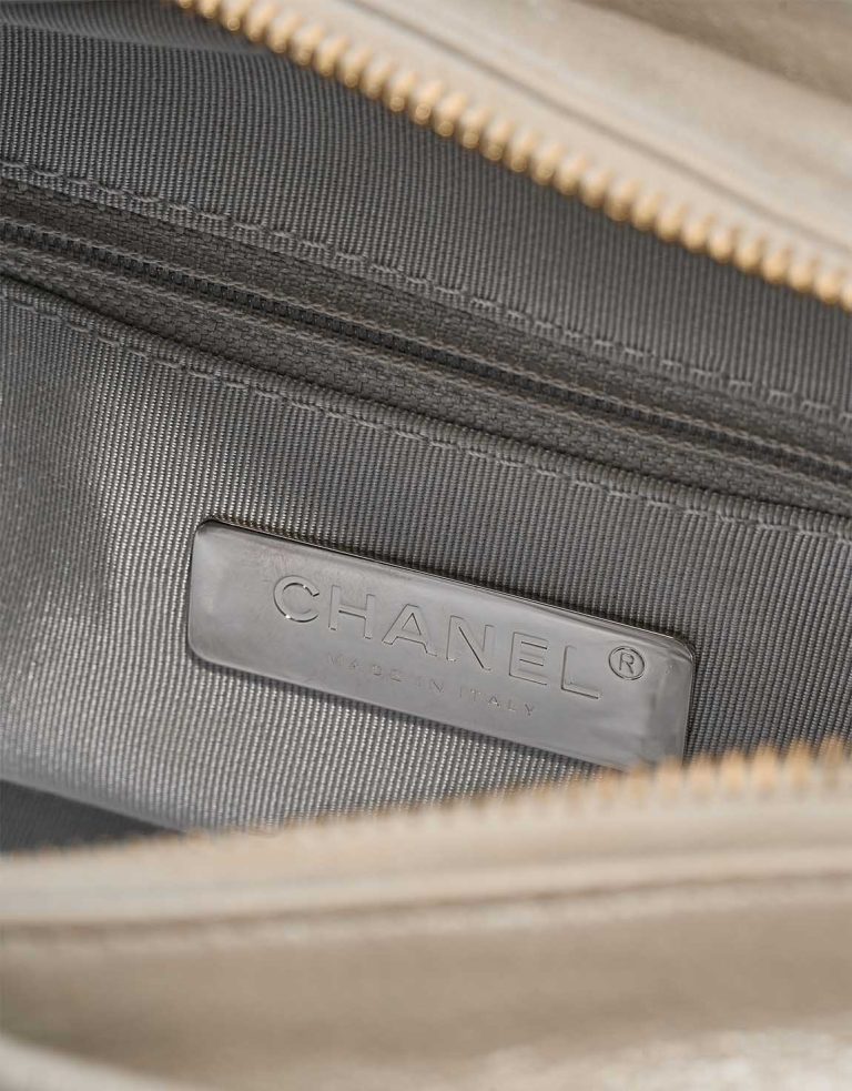 Chanel Gabrielle Small Lamb White Logo | Sell your designer bag