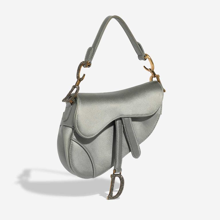 Dior Saddle Satin Grey | Sell your designer bag