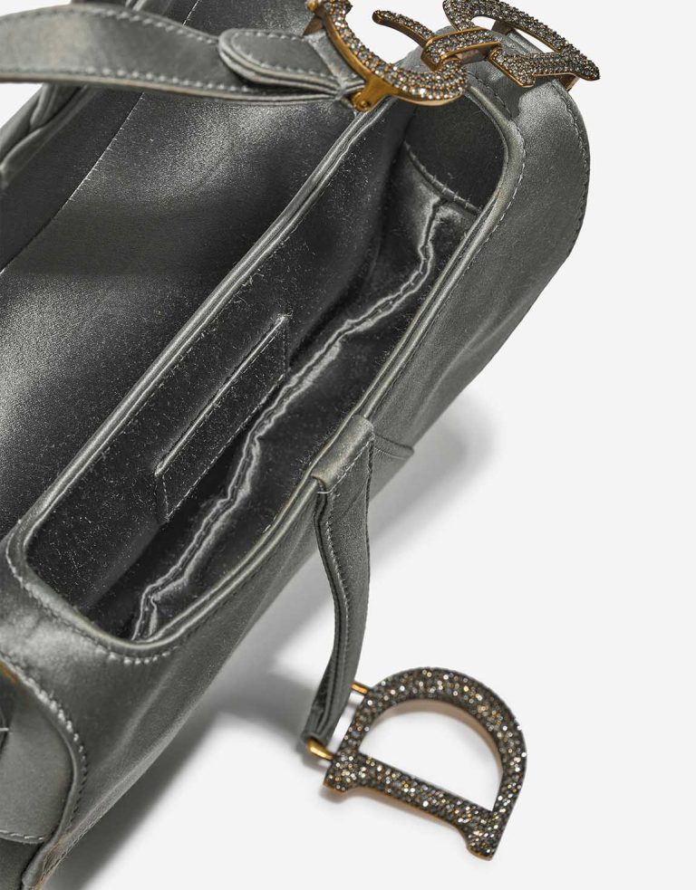 Dior Saddle Satin Grey Inside | Sell your designer bag
