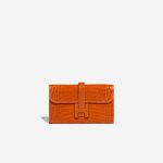 Hermès Jige Mini Niloticus Crocodile Pain d'Épice Front | Sell your designer bag